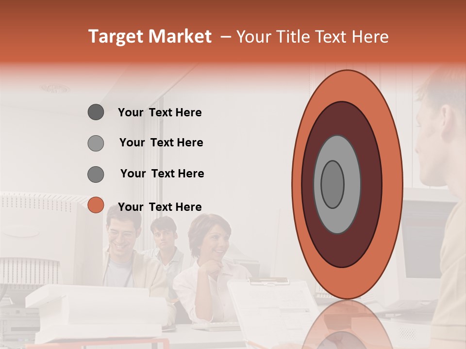 Sitting Occupation Document PowerPoint Template