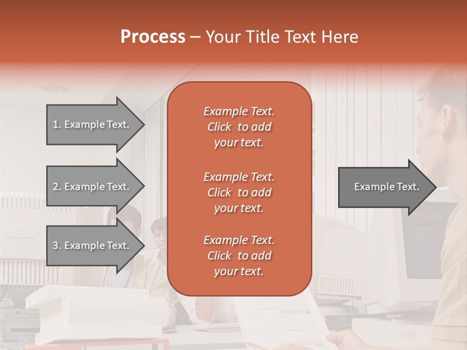 Sitting Occupation Document PowerPoint Template