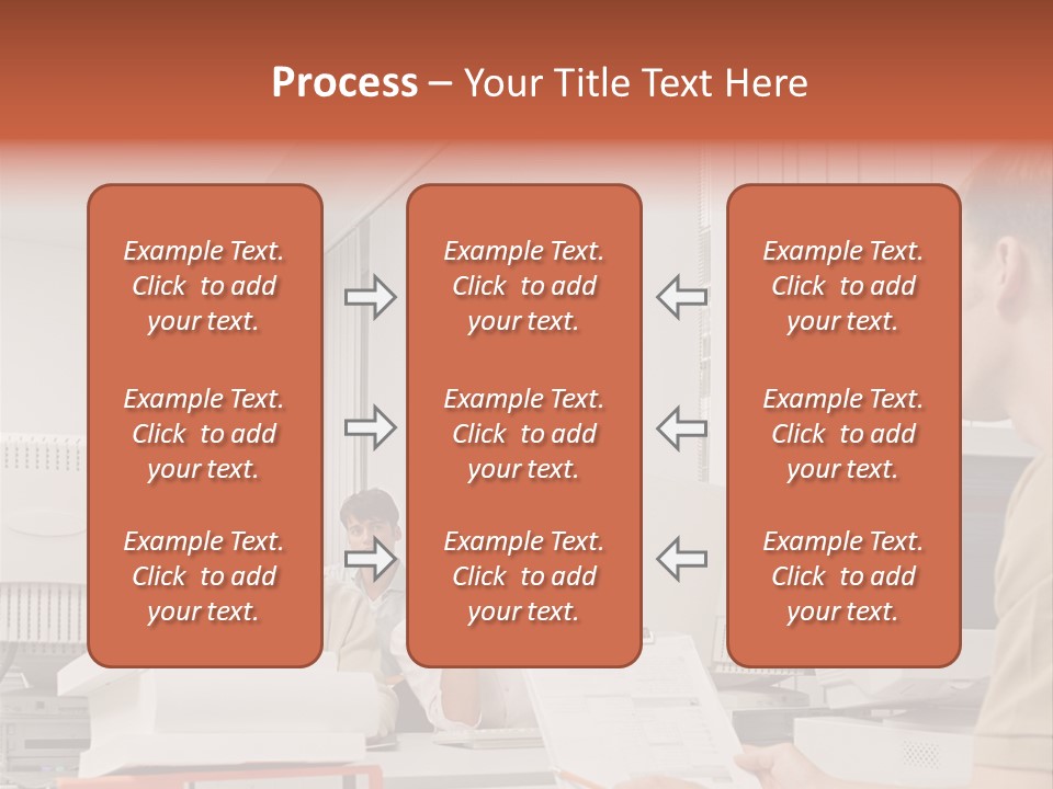 Sitting Occupation Document PowerPoint Template