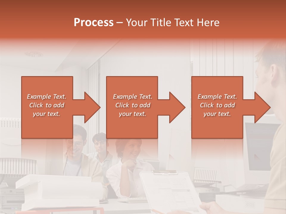 Sitting Occupation Document PowerPoint Template