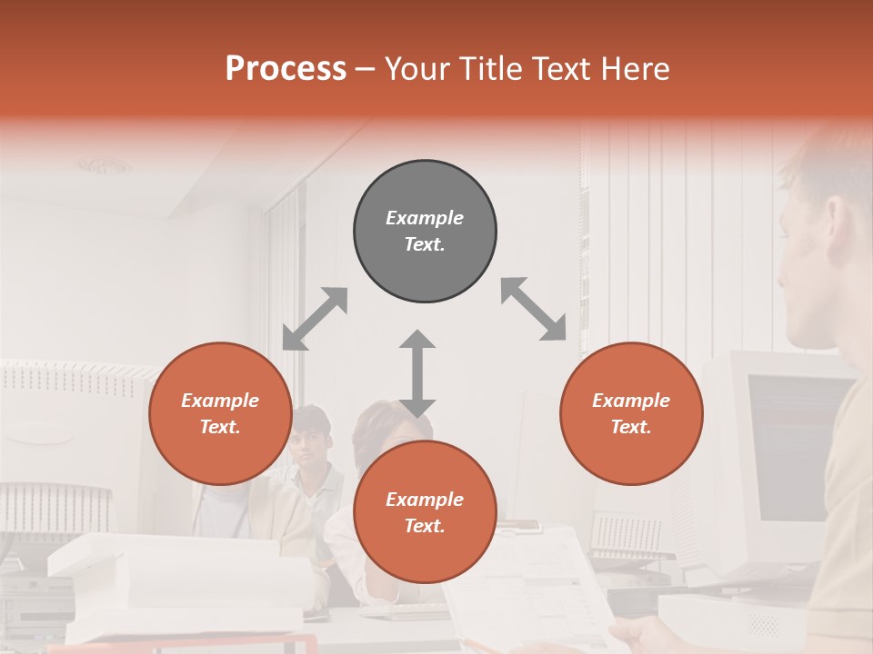 Sitting Occupation Document PowerPoint Template