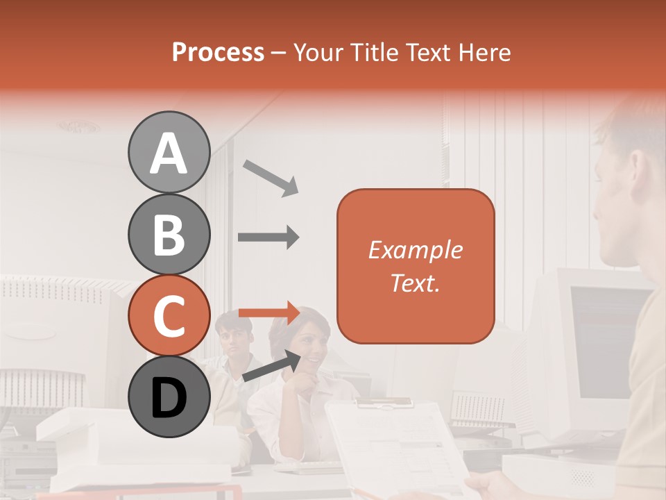 Sitting Occupation Document PowerPoint Template