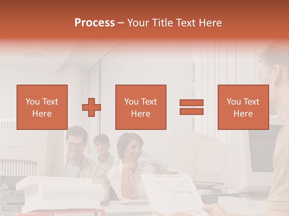 Sitting Occupation Document PowerPoint Template