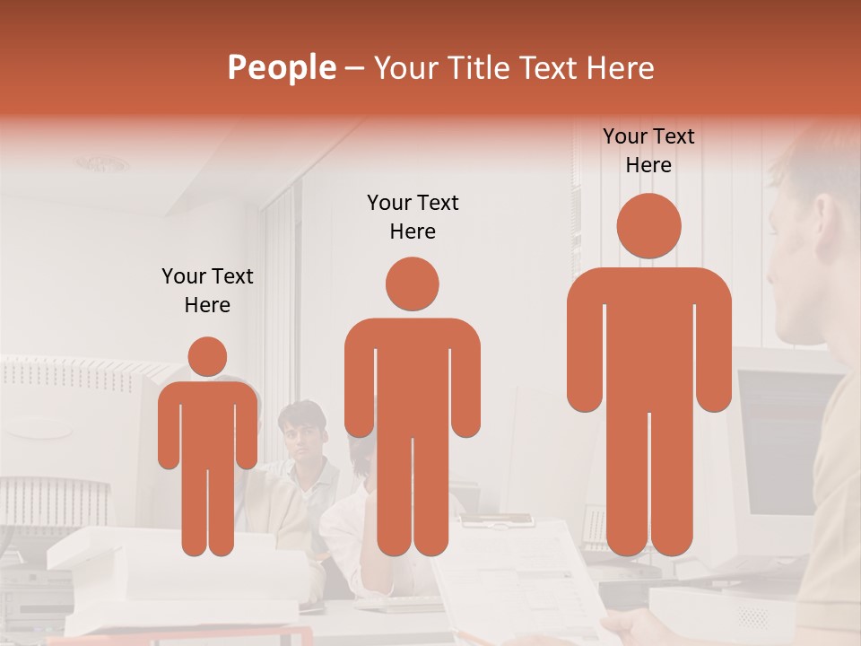 Sitting Occupation Document PowerPoint Template