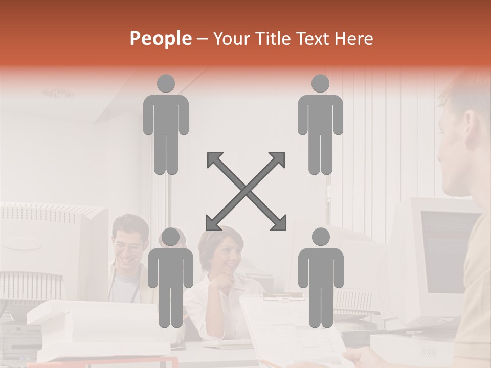 Sitting Occupation Document PowerPoint Template