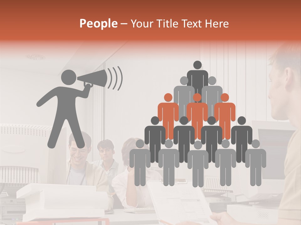 Sitting Occupation Document PowerPoint Template