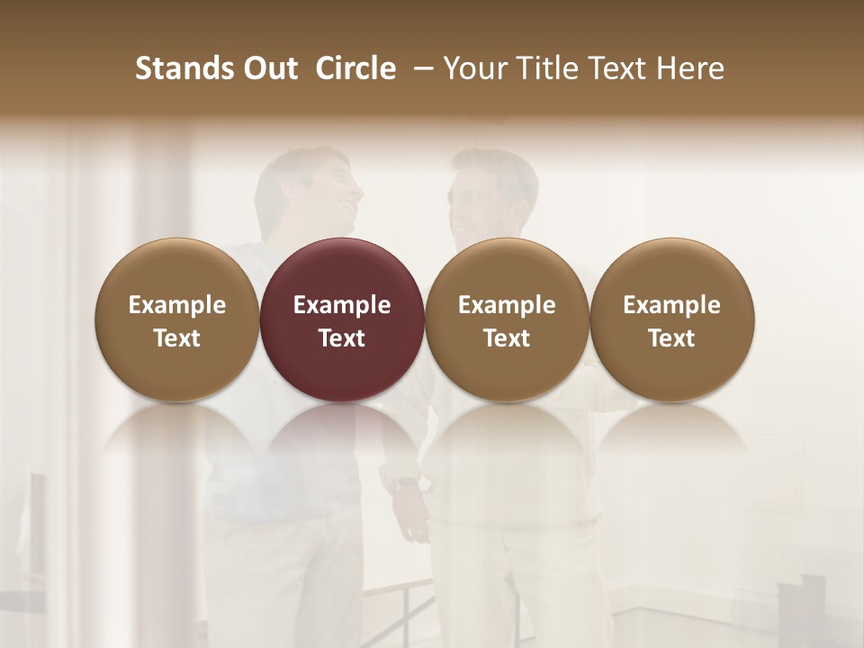 Fairgrounds Curves Shapes PowerPoint Template