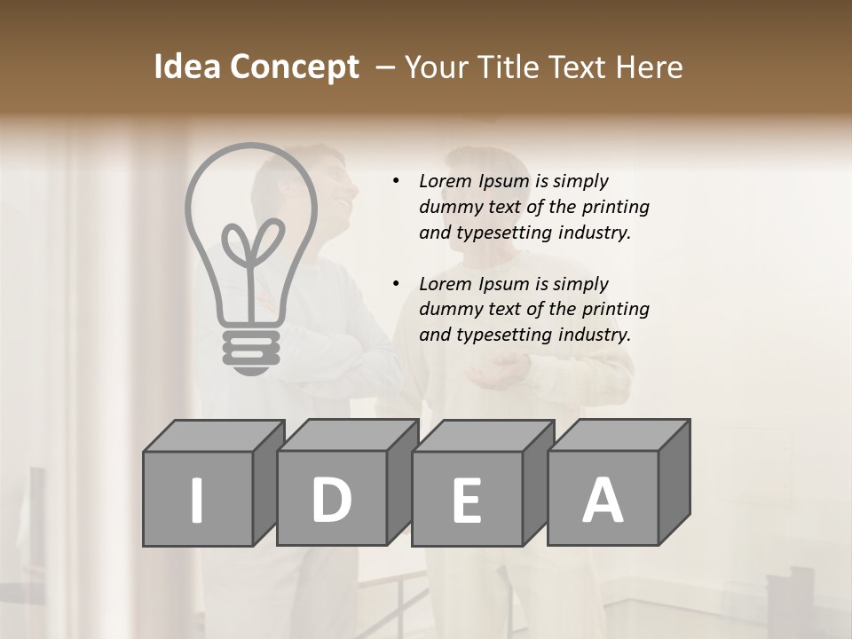 Fairgrounds Curves Shapes PowerPoint Template