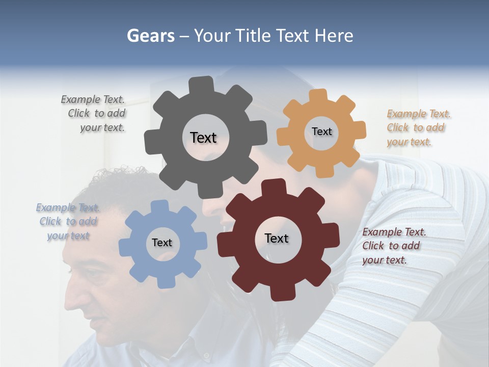 Occupation Stockphotograph Mid PowerPoint Template