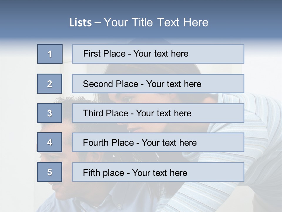 Occupation Stockphotograph Mid PowerPoint Template