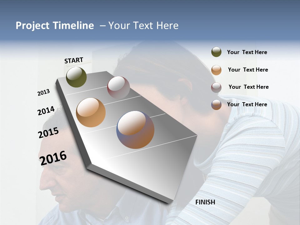 Occupation Stockphotograph Mid PowerPoint Template