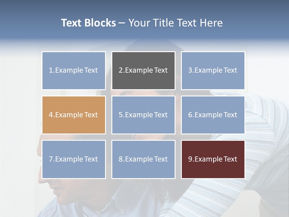 Occupation Stockphotograph Mid PowerPoint Template