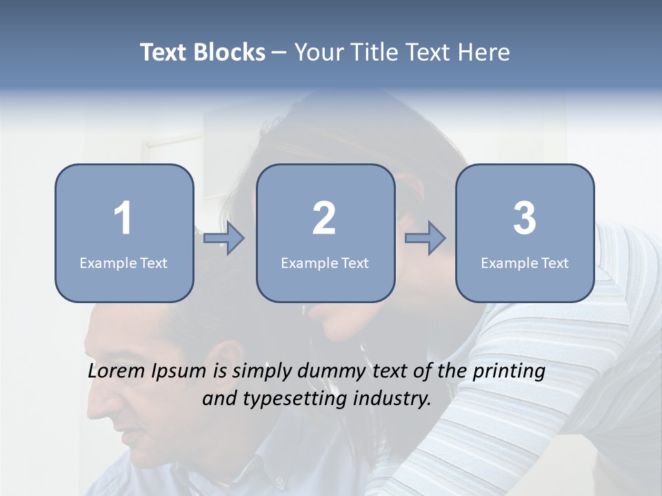 Occupation Stockphotograph Mid PowerPoint Template