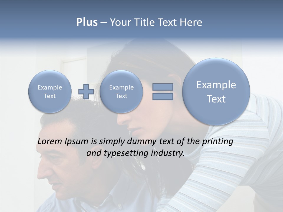 Occupation Stockphotograph Mid PowerPoint Template