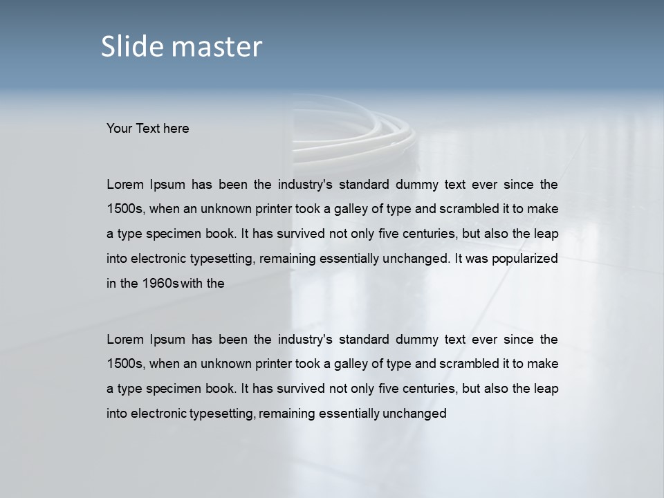 Royaltyfree Posters Interiordecoration PowerPoint Template