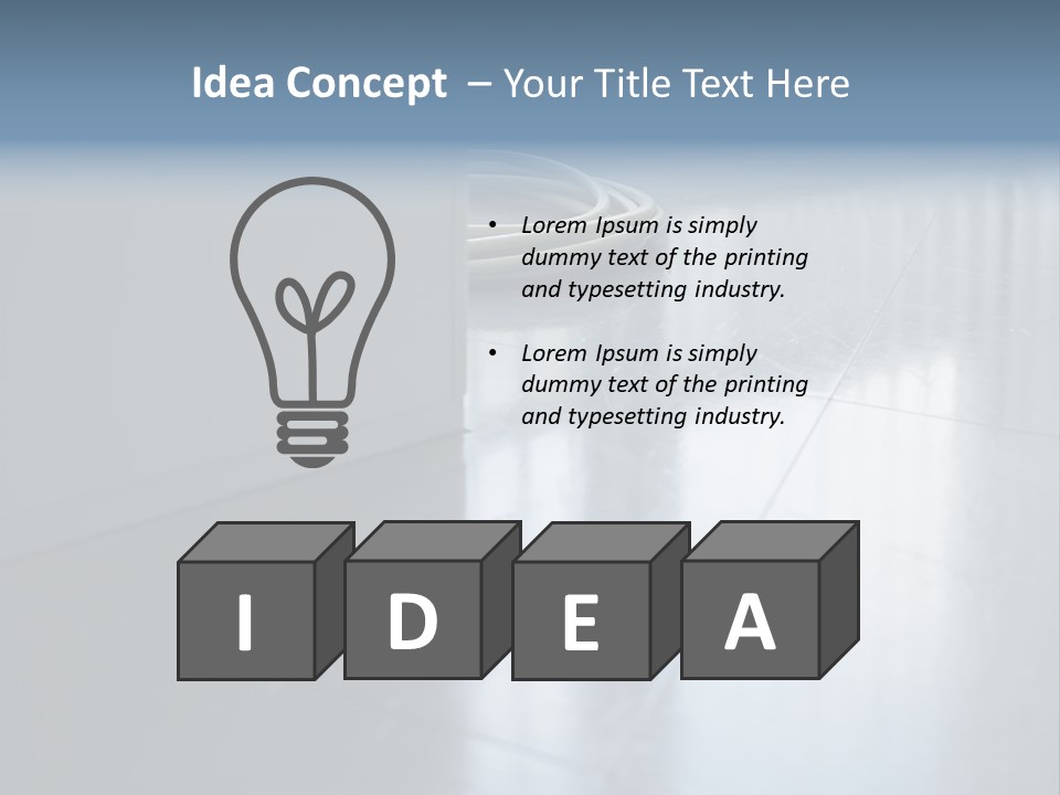 Royaltyfree Posters Interiordecoration PowerPoint Template