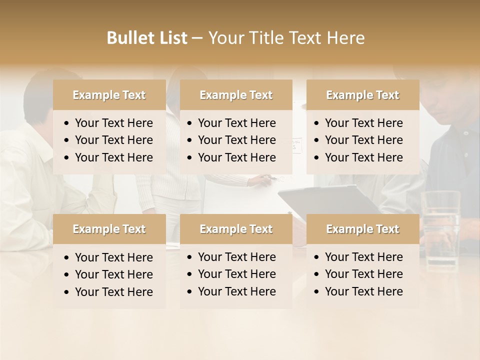 Desk Pictures Looking PowerPoint Template