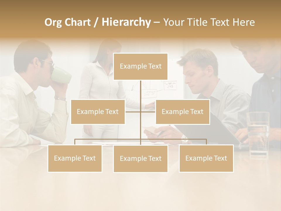 Desk Pictures Looking PowerPoint Template