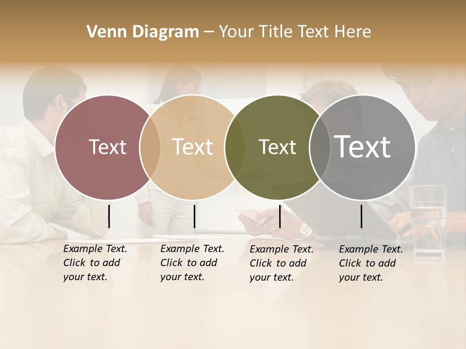 Desk Pictures Looking PowerPoint Template