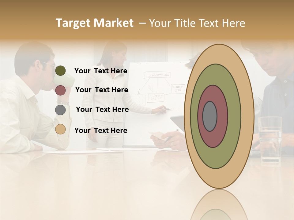 Desk Pictures Looking PowerPoint Template