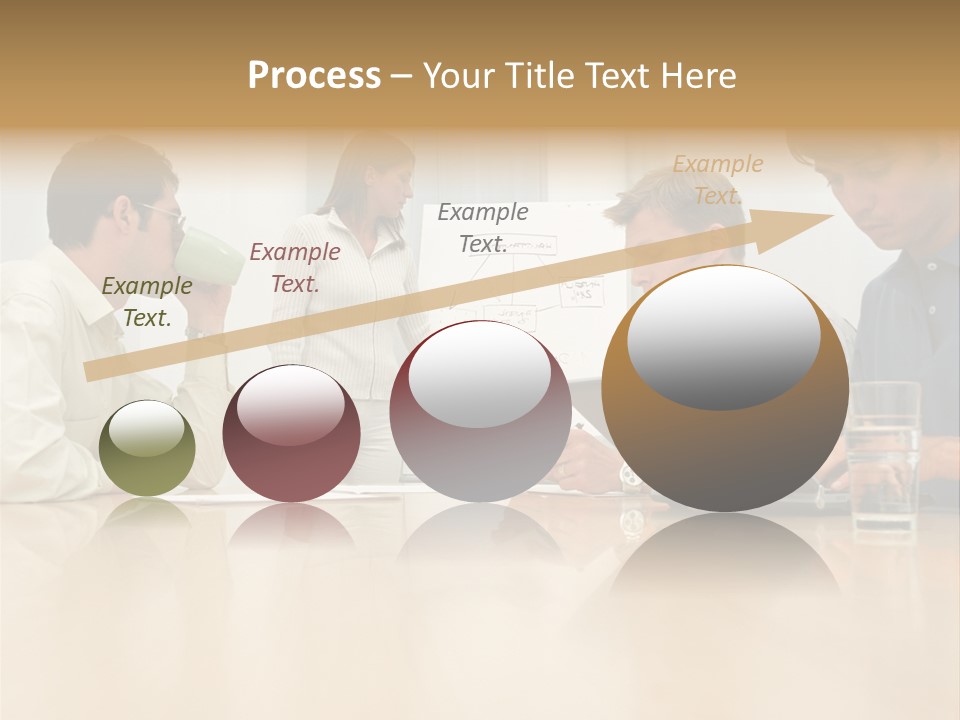 Desk Pictures Looking PowerPoint Template