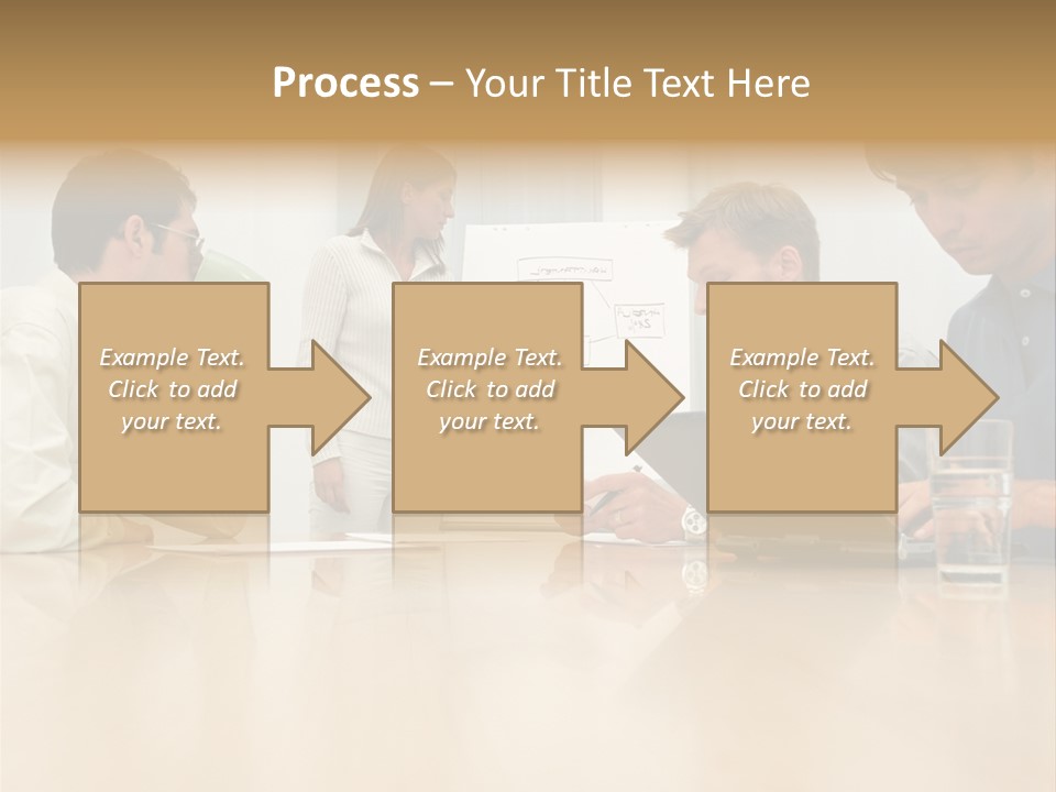Desk Pictures Looking PowerPoint Template