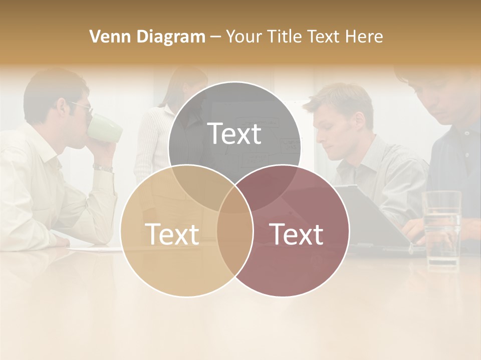 Desk Pictures Looking PowerPoint Template