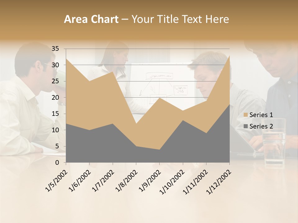 Desk Pictures Looking PowerPoint Template