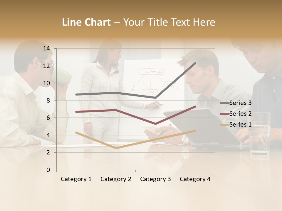 Desk Pictures Looking PowerPoint Template