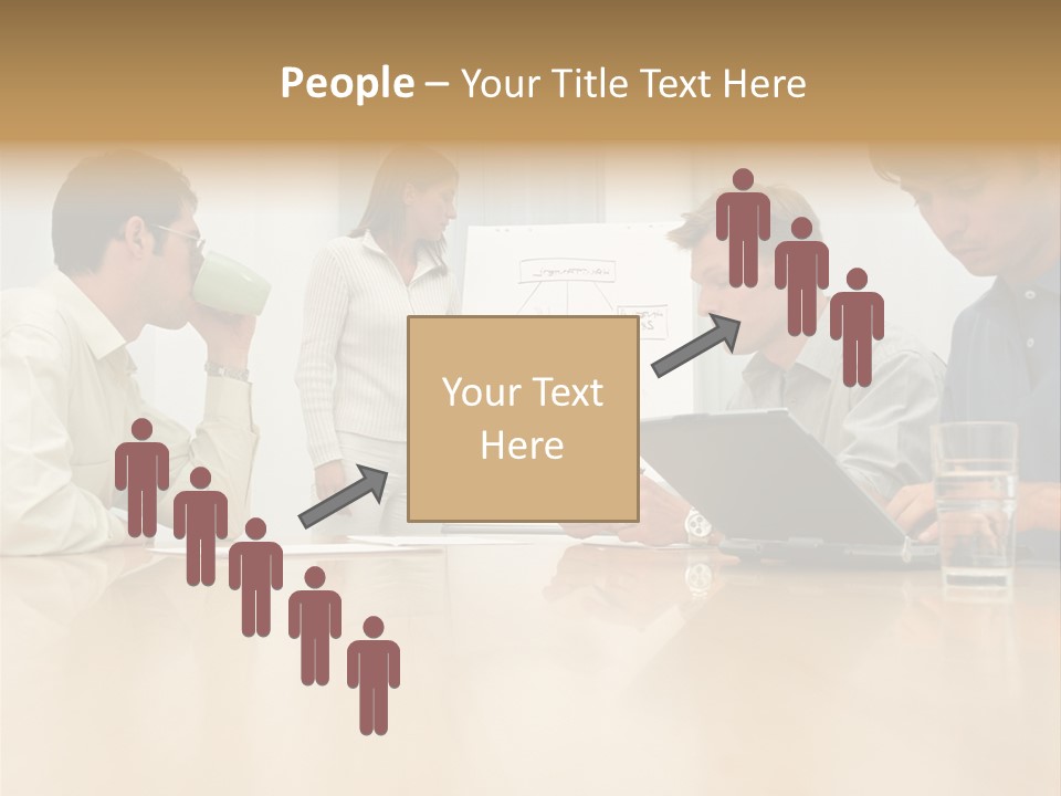 Desk Pictures Looking PowerPoint Template