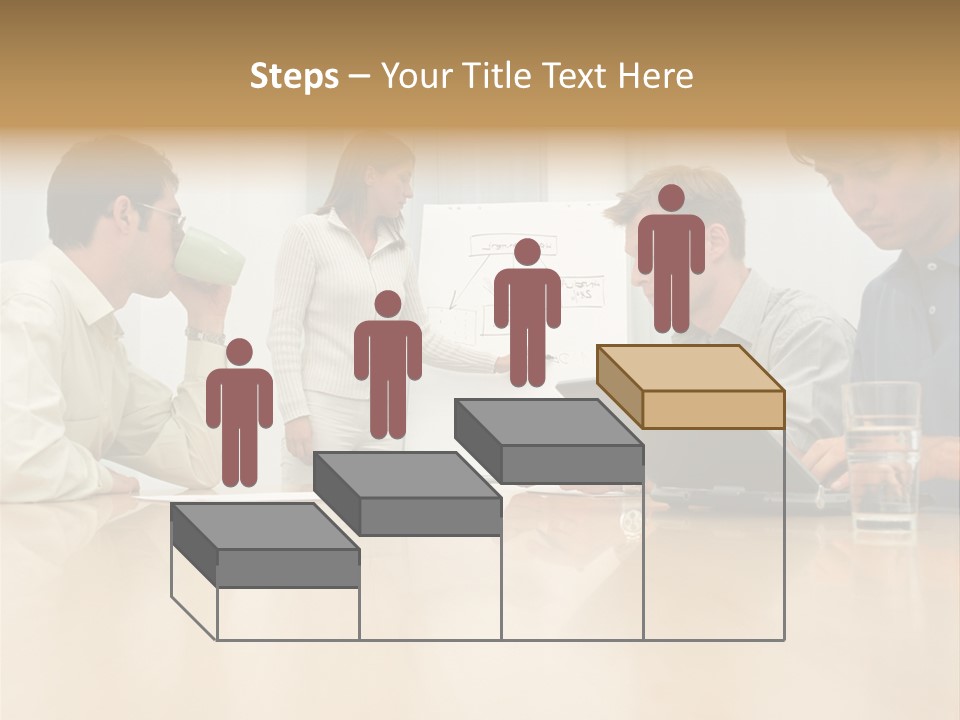 Desk Pictures Looking PowerPoint Template