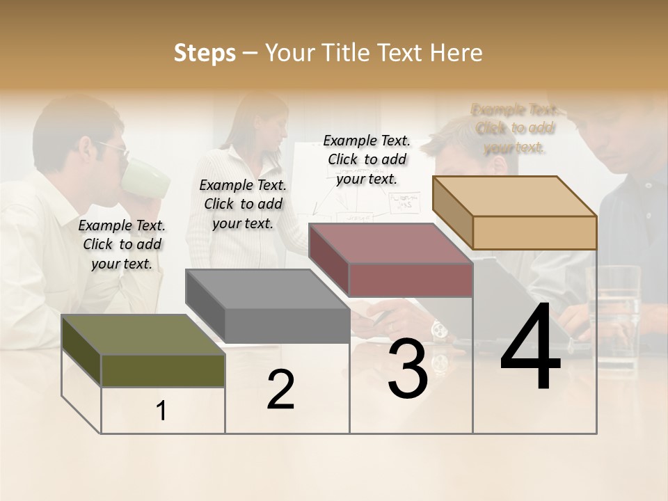 Desk Pictures Looking PowerPoint Template