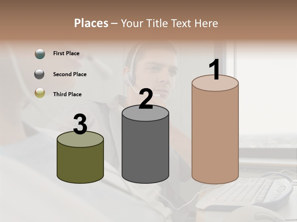 Poster Fineartprints Communication PowerPoint Template