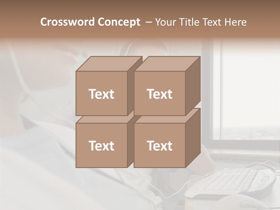 Poster Fineartprints Communication PowerPoint Template