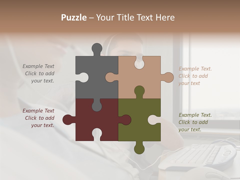 Poster Fineartprints Communication PowerPoint Template