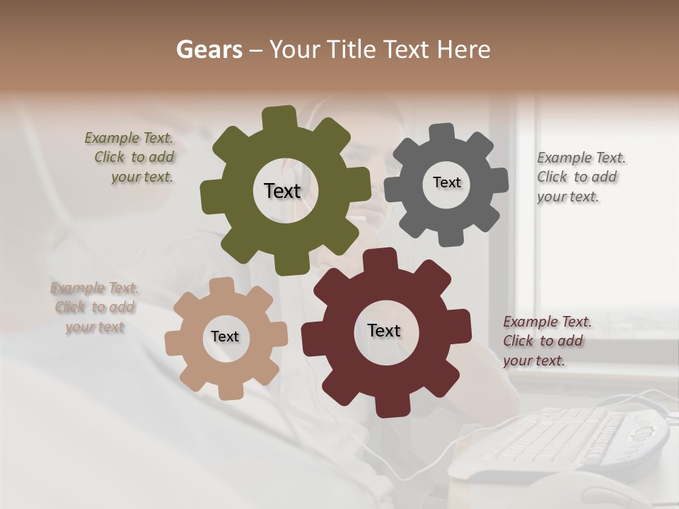 Poster Fineartprints Communication PowerPoint Template