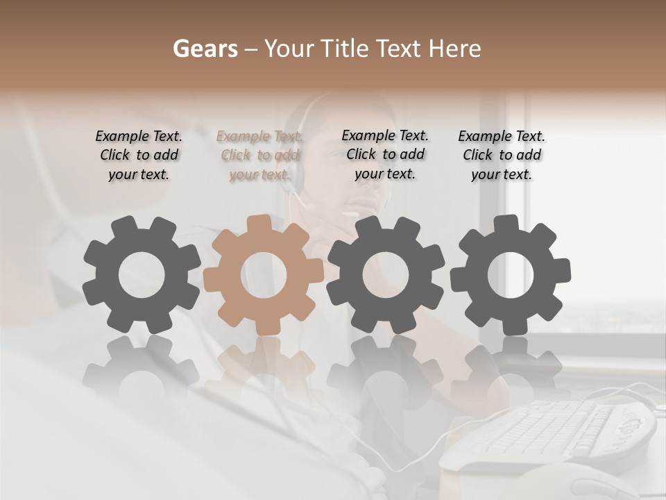 Poster Fineartprints Communication PowerPoint Template