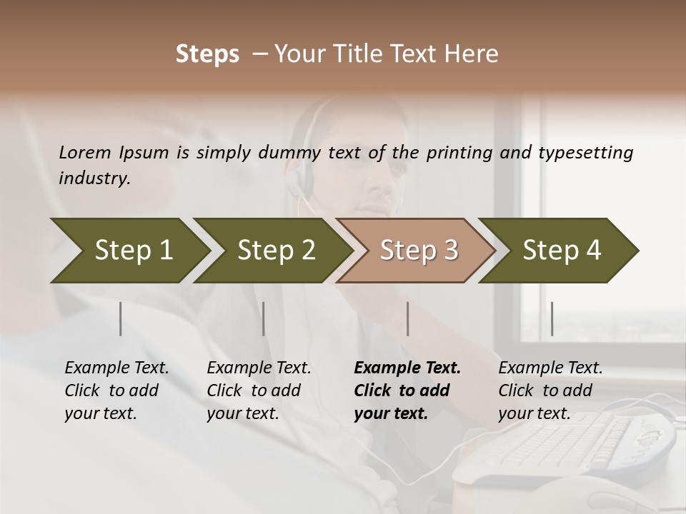 Poster Fineartprints Communication PowerPoint Template