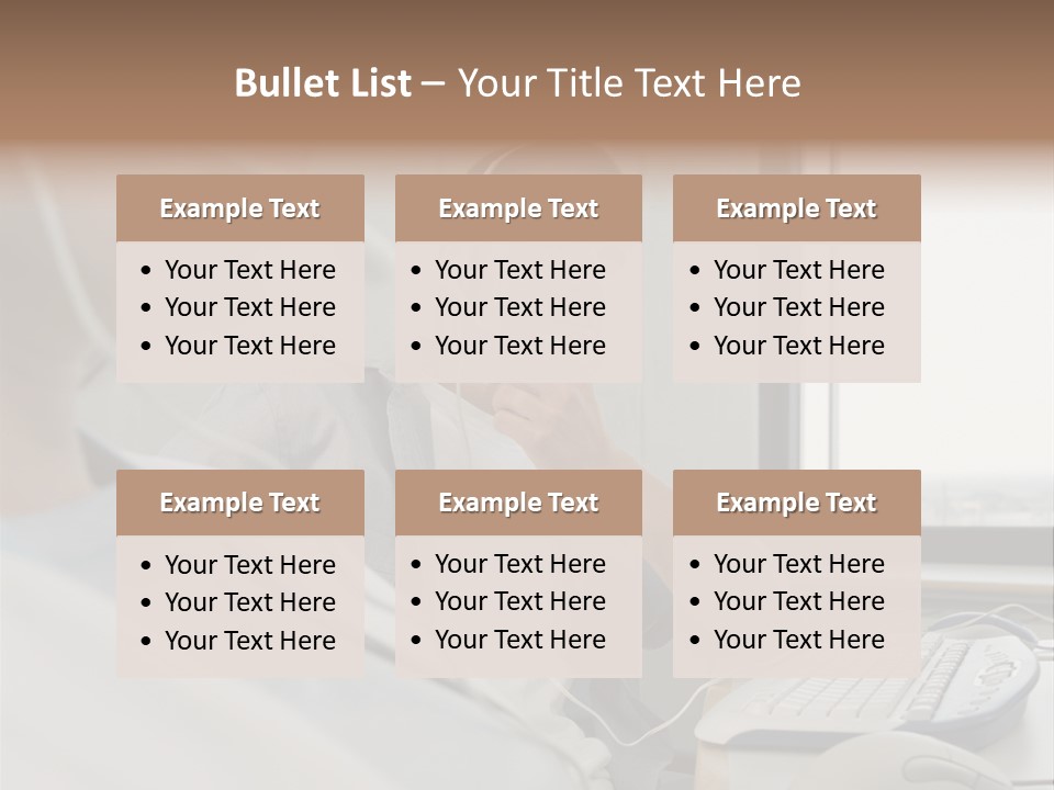 Poster Fineartprints Communication PowerPoint Template
