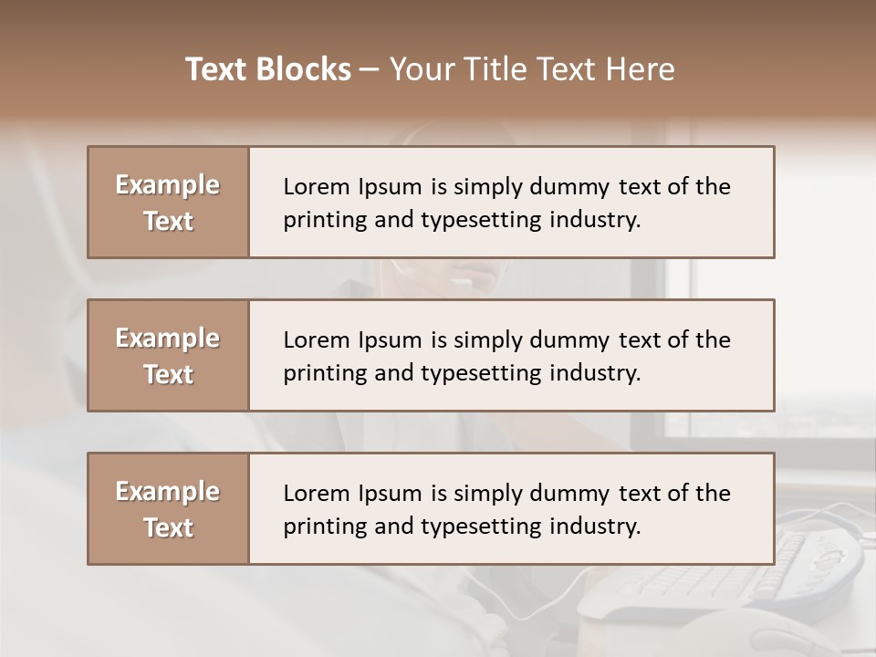 Poster Fineartprints Communication PowerPoint Template