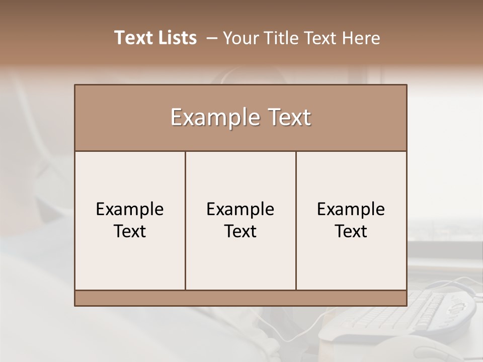 Poster Fineartprints Communication PowerPoint Template