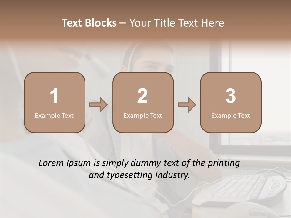 Poster Fineartprints Communication PowerPoint Template