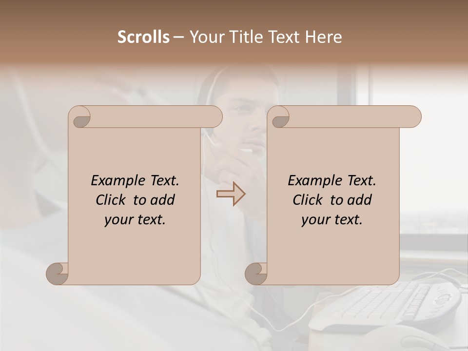Poster Fineartprints Communication PowerPoint Template