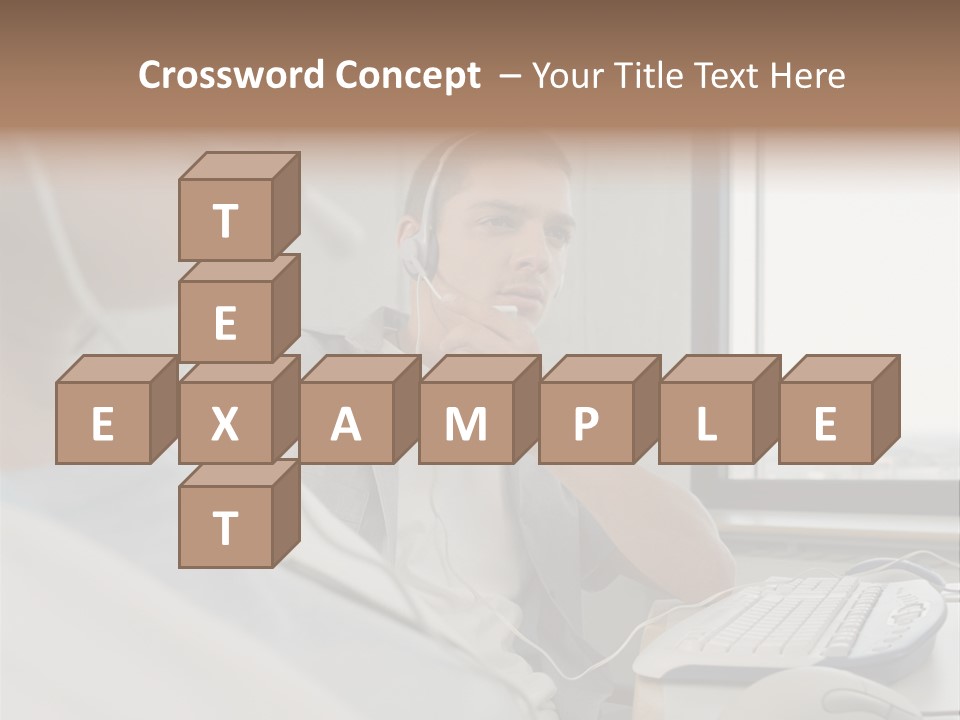 Poster Fineartprints Communication PowerPoint Template