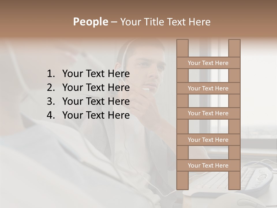 Poster Fineartprints Communication PowerPoint Template