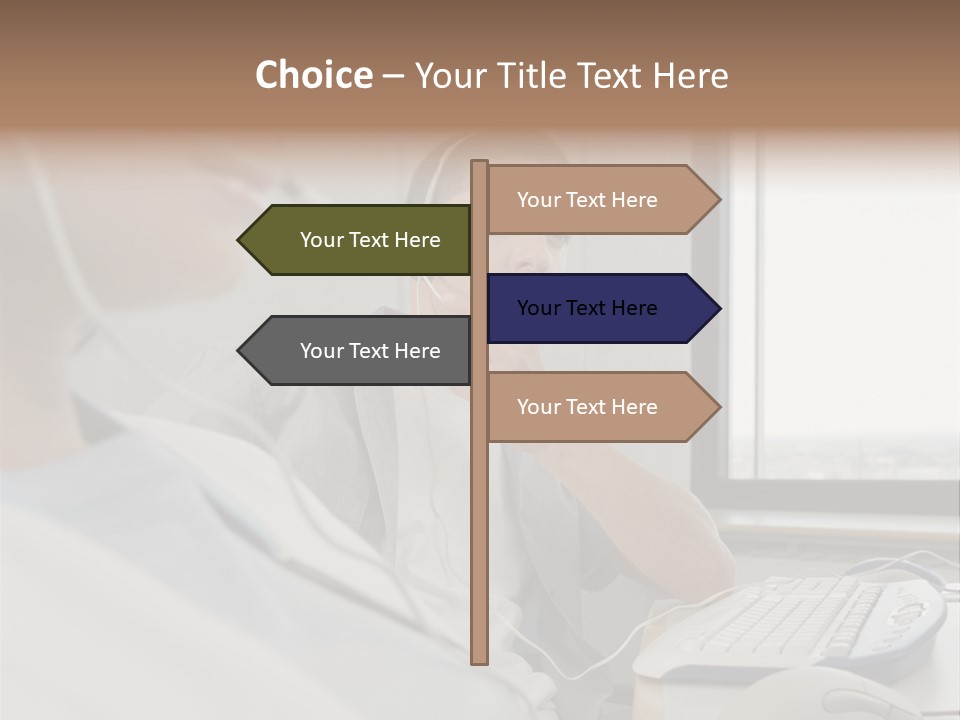 Poster Fineartprints Communication PowerPoint Template