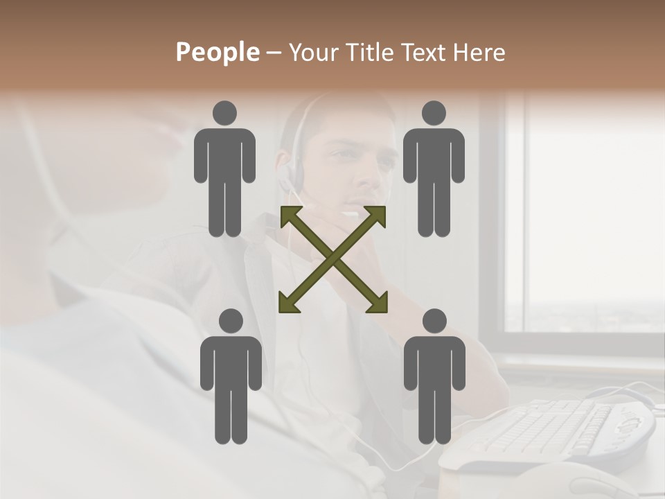 Poster Fineartprints Communication PowerPoint Template