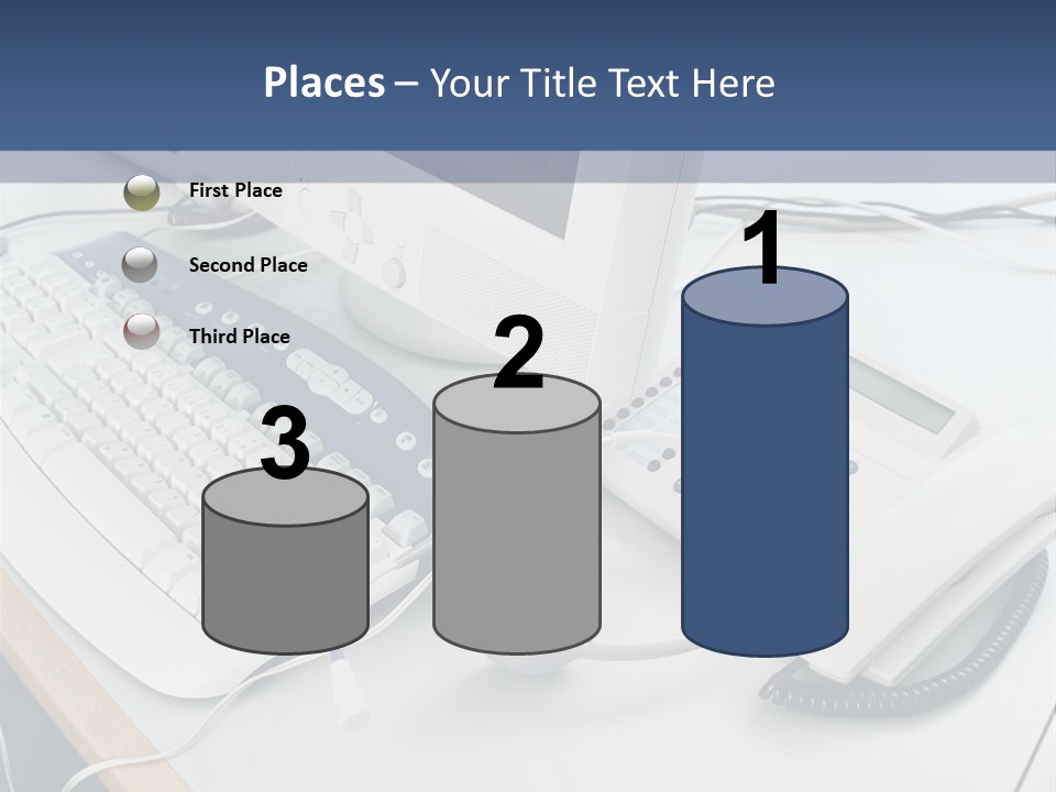 Stockphotograph Telephoneheadset Poster PowerPoint Template