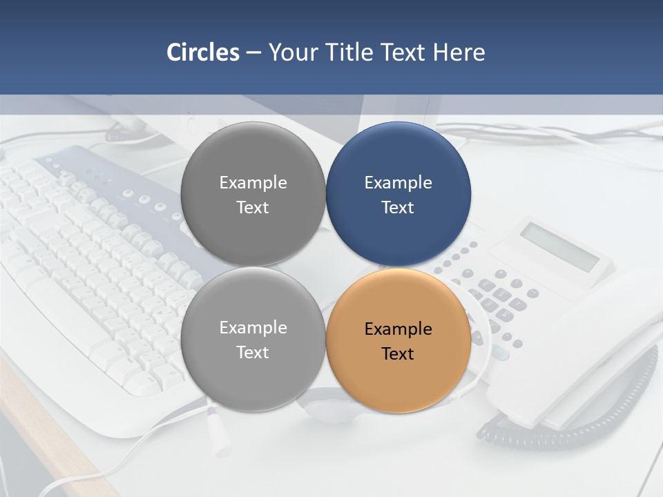 Stockphotograph Telephoneheadset Poster PowerPoint Template