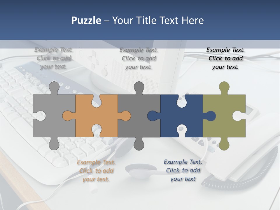 Stockphotograph Telephoneheadset Poster PowerPoint Template